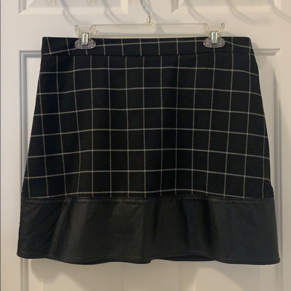 Checkered Skirt